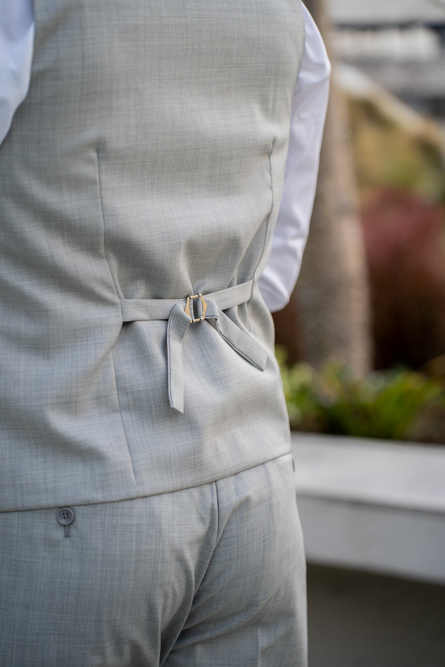 Gillet Gris Texturizado