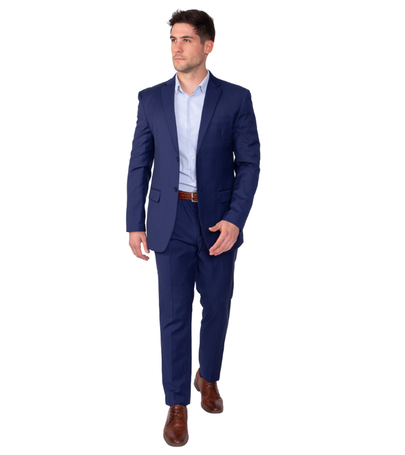 Traje Slim Fit Dos Piezas Azul