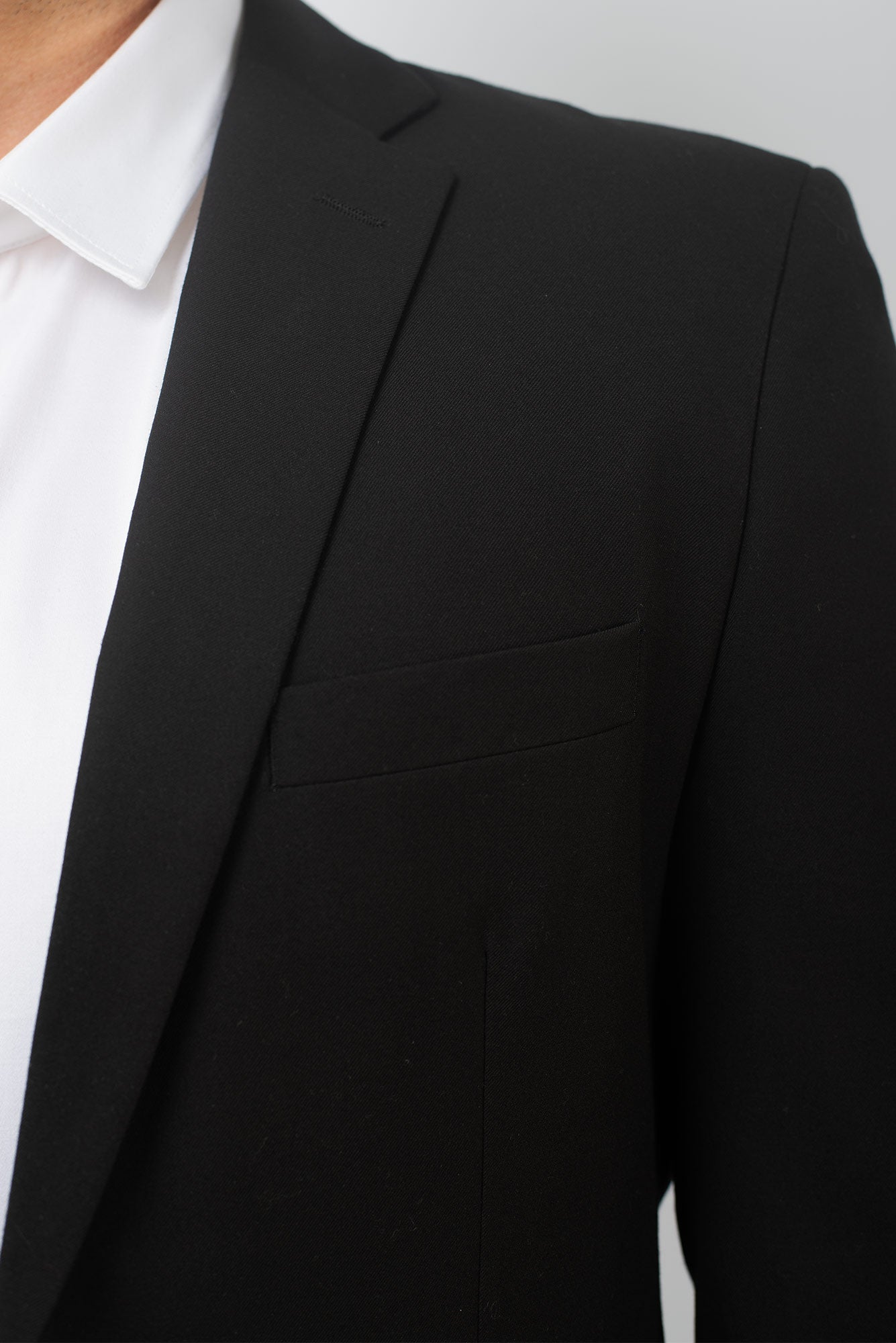 Traje Slim Fit Dos Piezas Negro