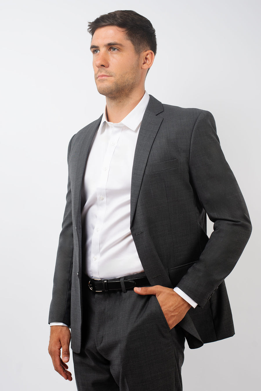 Traje Slim Fit Dos Piezas Marengo