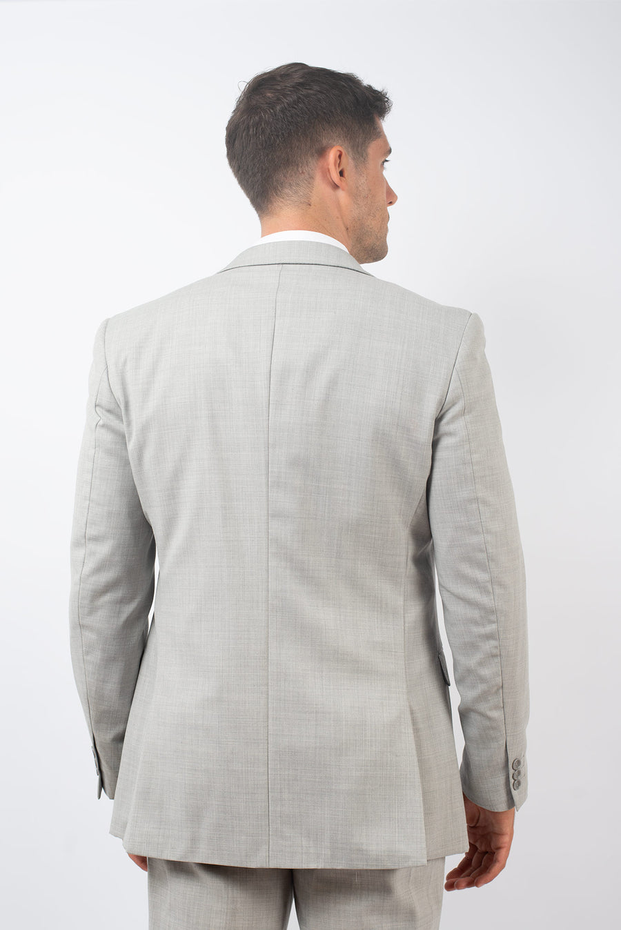 Traje Slim Fit Dos Piezas Gris