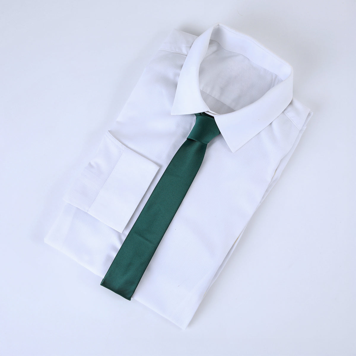 Corbata Verde Satinado