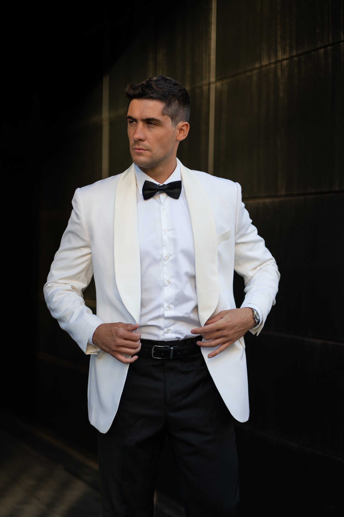 Esmoquin Dos Piezas Blanco