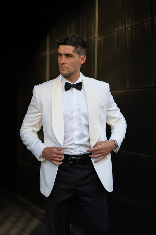 Esmoquin Dos Piezas Blanco