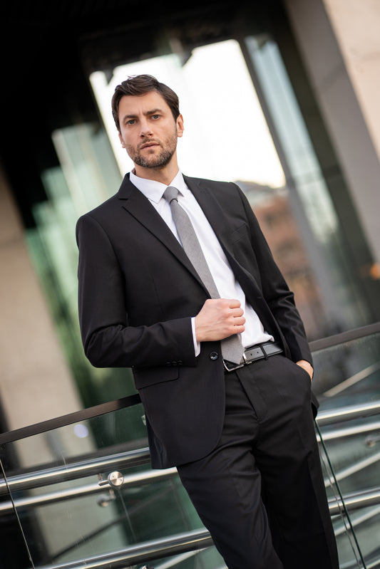 Traje Dos Piezas Negro