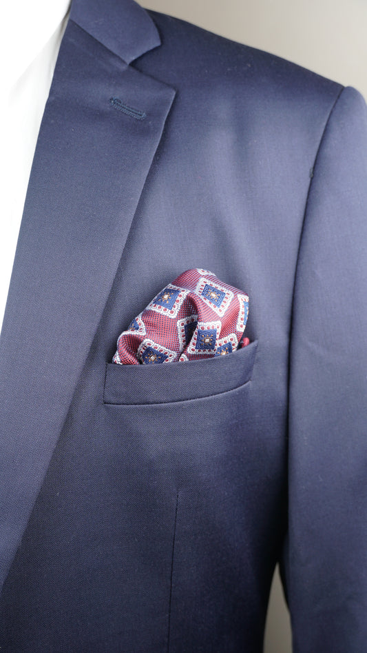 Pañuelo Burdeo Figuras