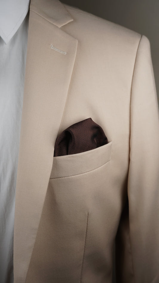 Pañuelo Café Texturizado