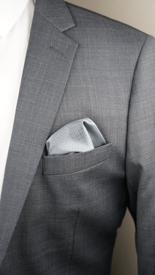 Pañuelo Plateado Texturizado