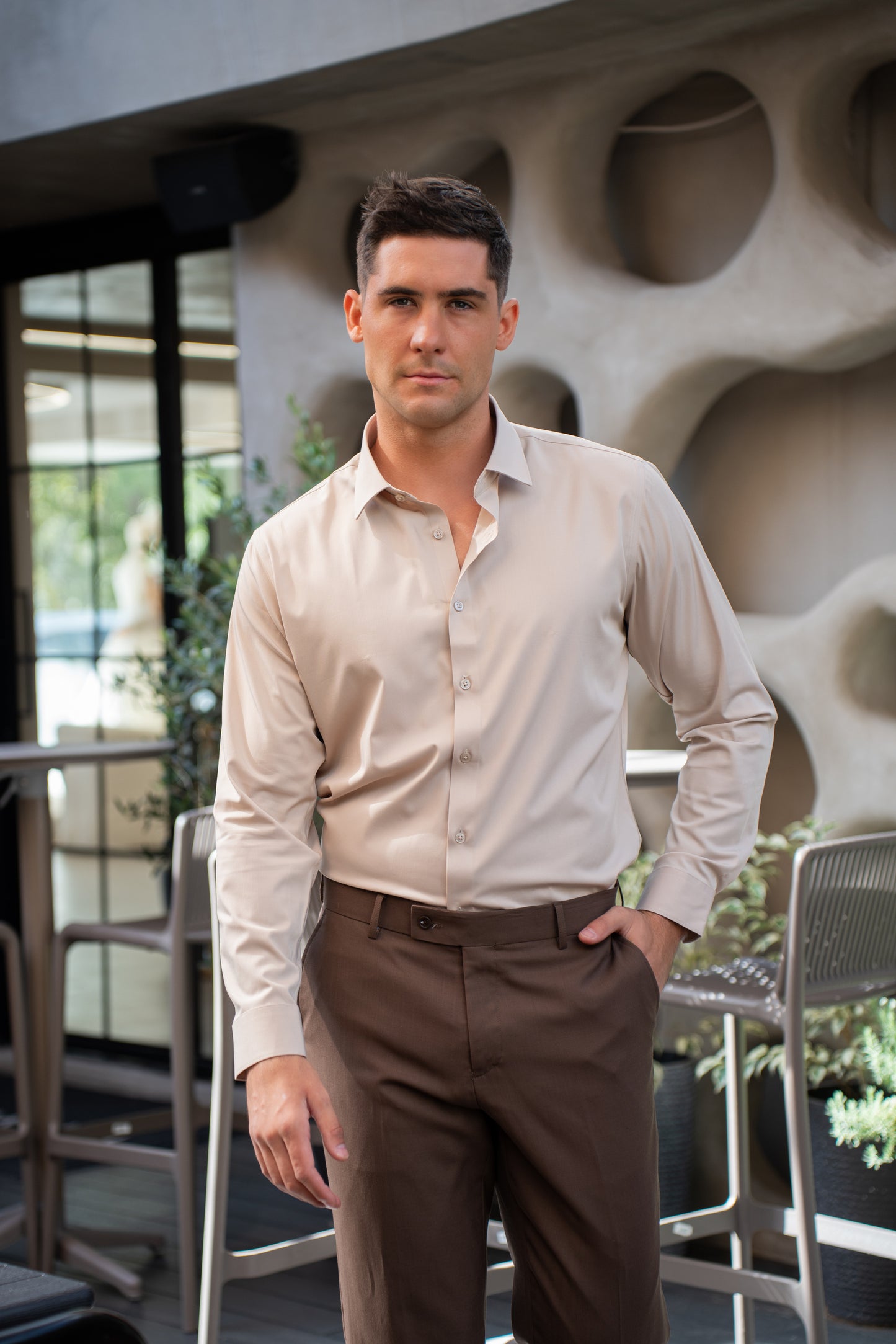 Camisa Beige Lisa