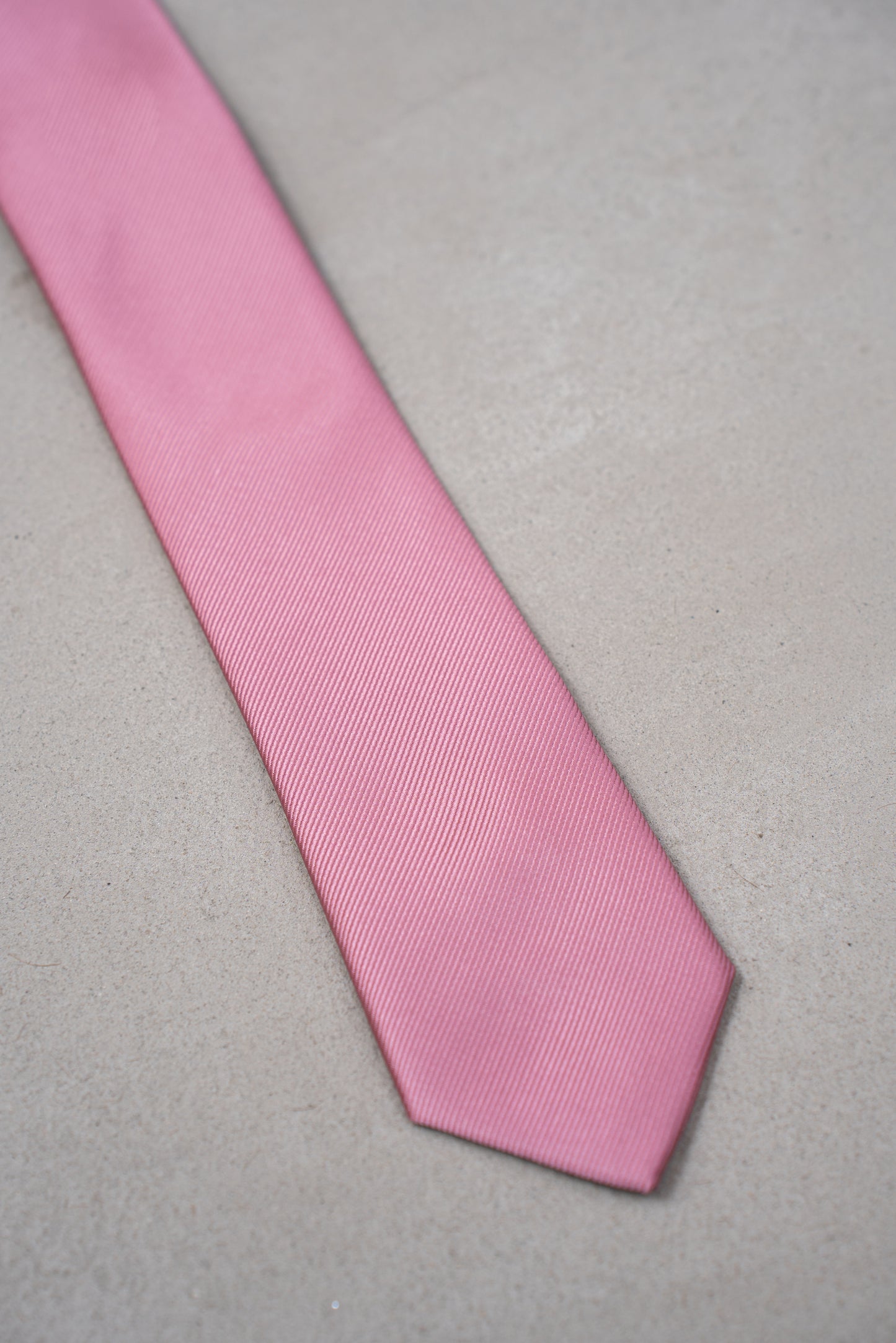 Corbata Rosa Palo Satín