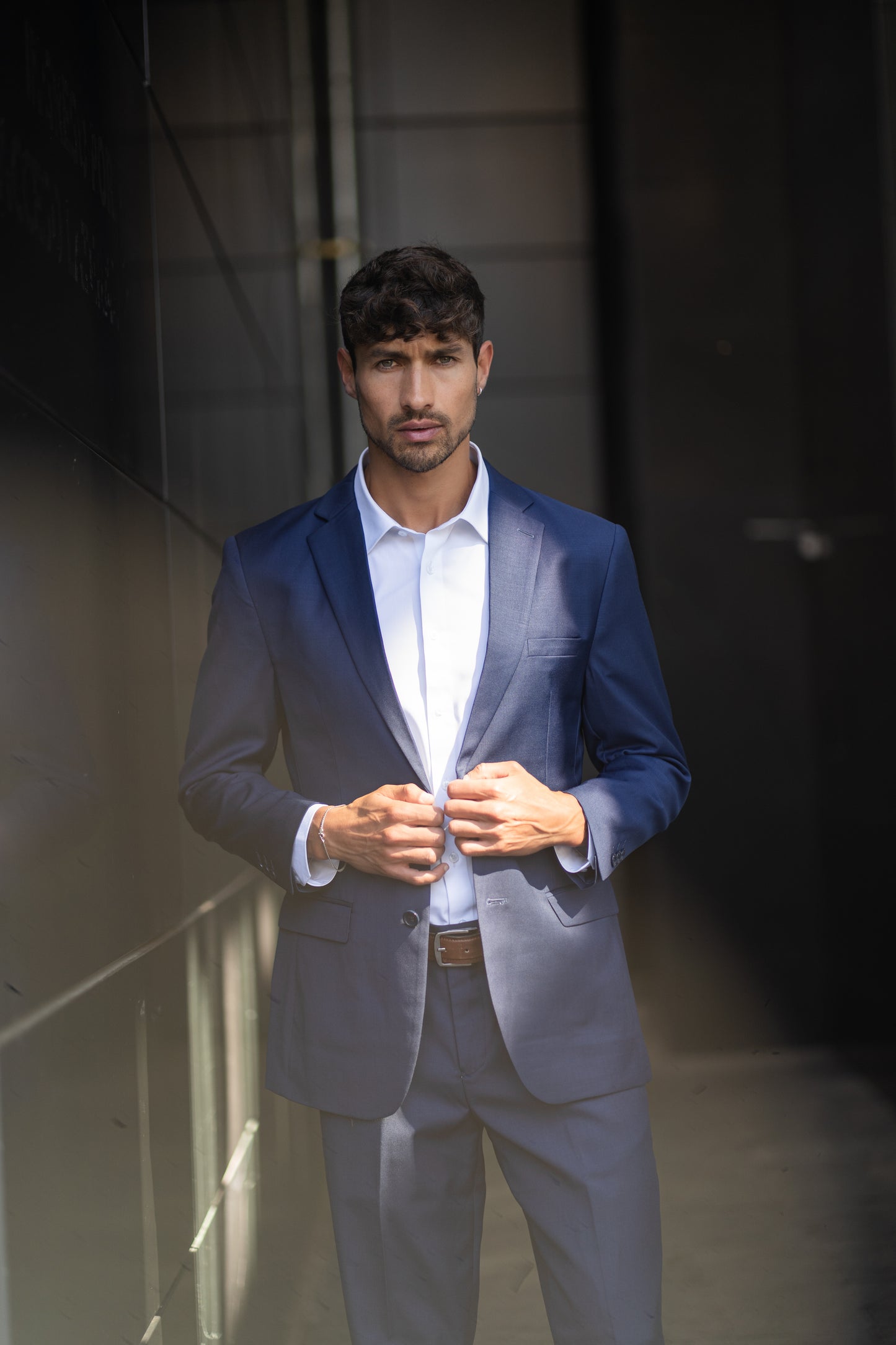 Traje Slim Fit Dos Piezas Azul