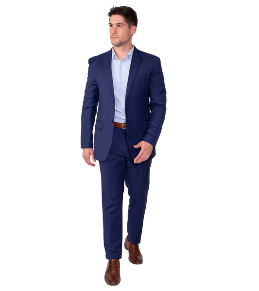 Traje Slim Fit Dos Piezas Azul