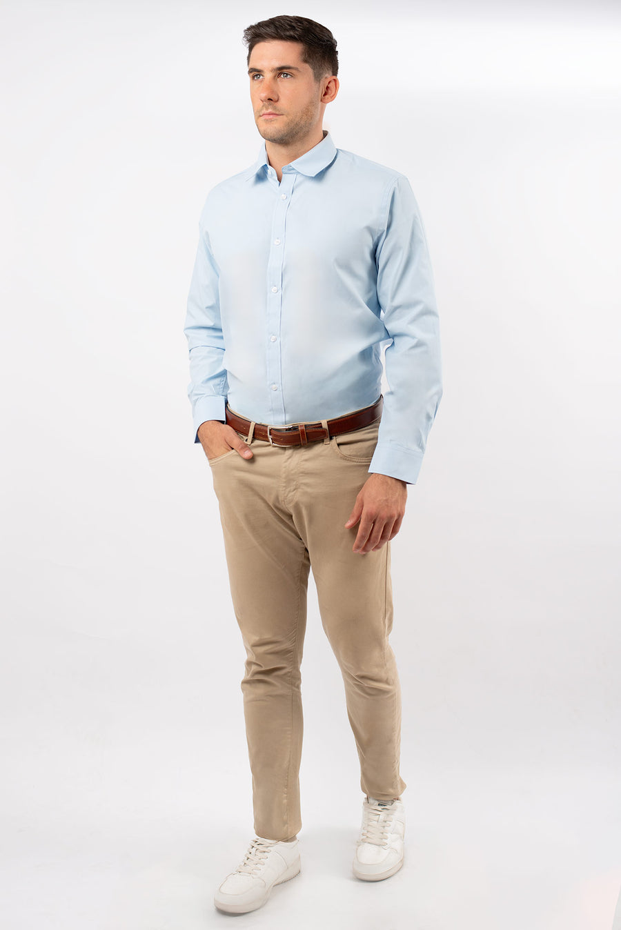 Camisa Celeste