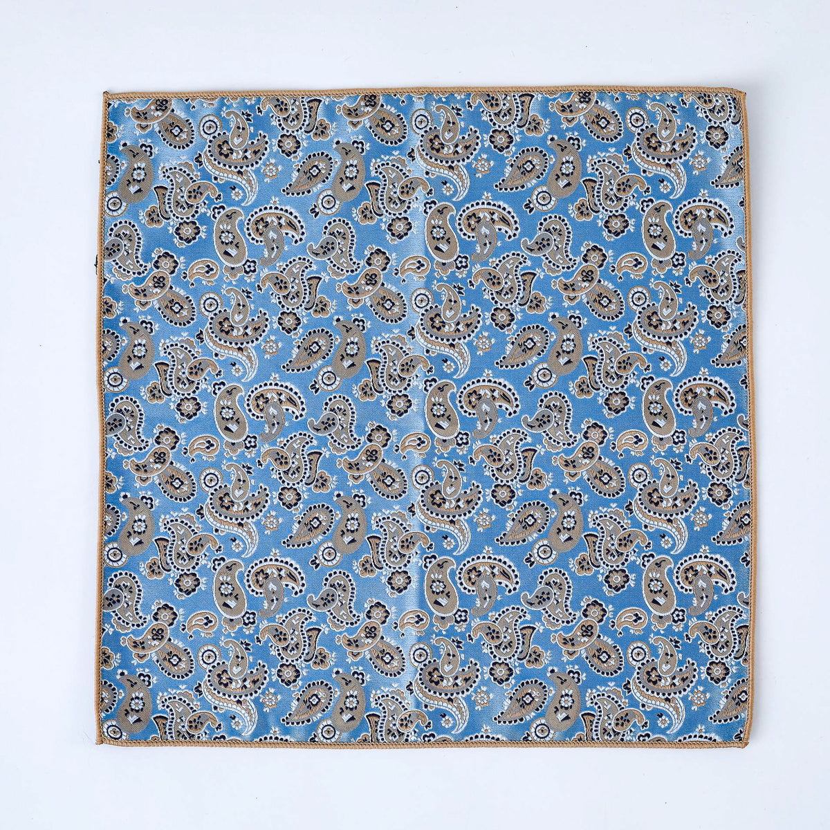 Pañuelo Celeste Beige