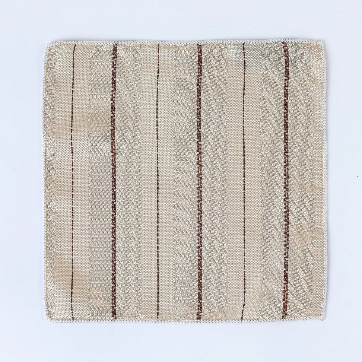 Pañuelo Beige Rayas