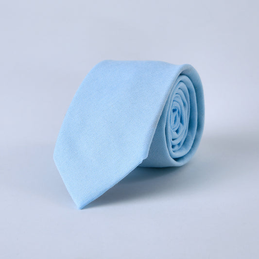 Corbata Celeste