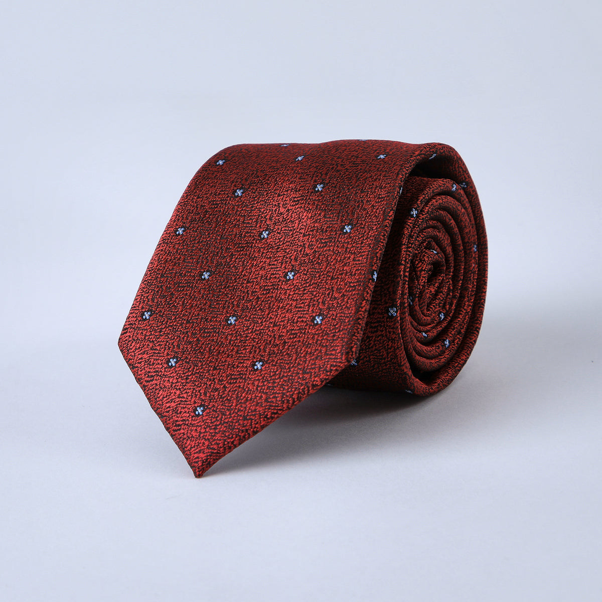 Corbata Roja Texturizada