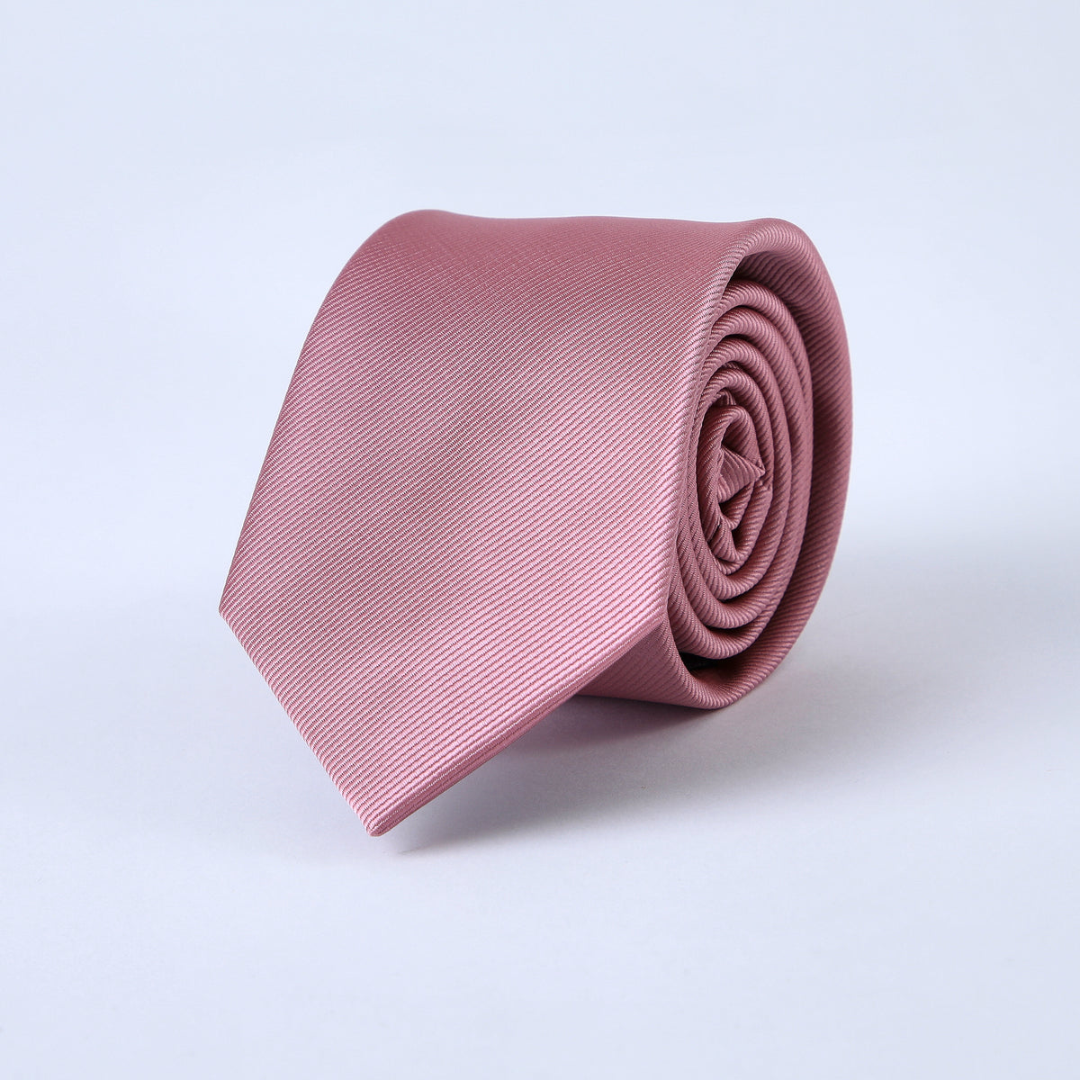 Corbata Rosa Palo Satín