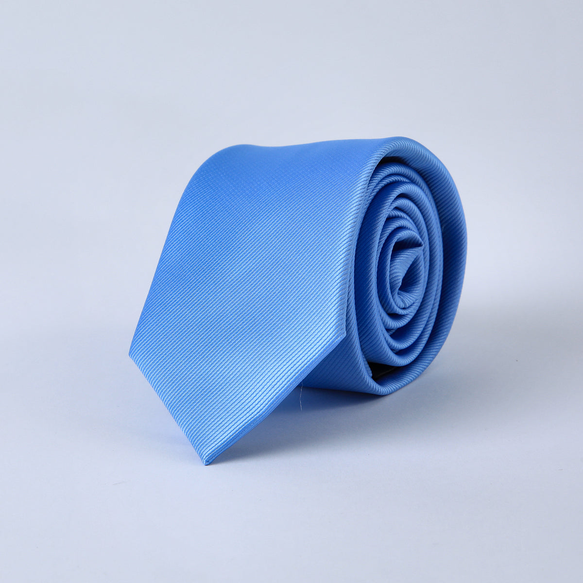 Corbata Celeste Satin