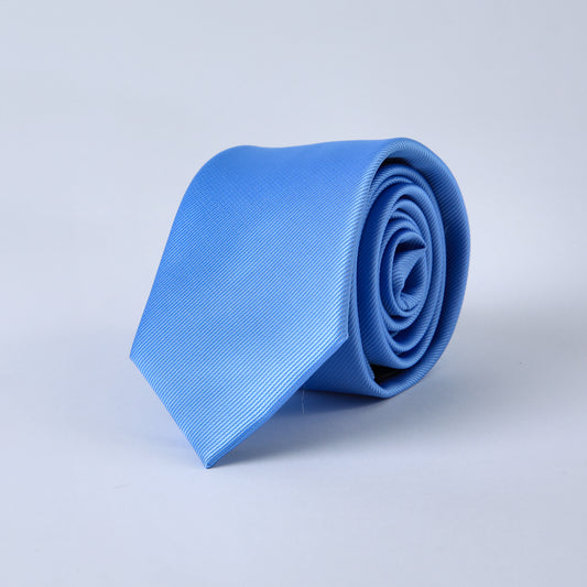 Corbata Celeste Satin